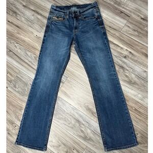 Cody James Mens Wyatt Slim Bootcut Jeans Medium Wash Western Denim Size 28X32